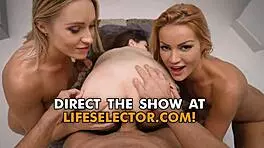 Lifeselector brings a wild foursome with Cherry Kiss, Angelika Grays, and Victoria Bailey.