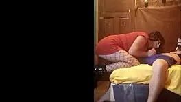 Blessed hot stepmother delivers intense blowjob in real homemade porn.