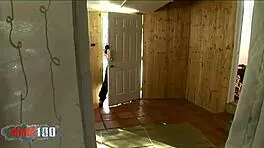 Donna Red gets fucked hard by a big black cock and takes a facial