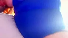 Wife Sucks Stepbrother's Cock and Rides Him Roughly