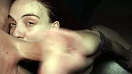 amateur teen cum sprayed on big cock 😈