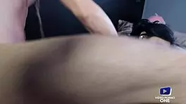 Lizbeth feels the thrill of her voluptuous curves and natural big tits in nature.