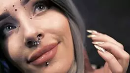 Teen 18+ with Tattoo in Cosplay Gets Oiled and Creamed in Wet Scene