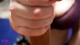 Gentle Blowjob Close Up with Teen Sucking Creampie Pov Sensual Cum