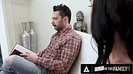 out of the family - cute stepdaddys babe gets her tight ass plumbed by his big dick