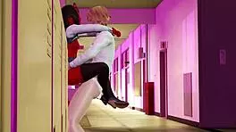 Meruccubus Feels Intense Pleasure After Studying in Uncensored 3D Hentai