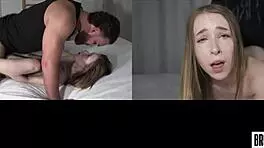 College Slut FUCKED ROUGH by Her Roommates