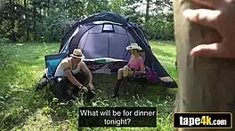 beautiful young woman tricked into riding in the forest