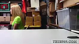 Old Granny Threesome XXX LP Officer Spots Teen Attempting Hardcore Group at Work