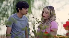 Girlfriend gets fucked hard by boyfriend after cheating, leading to deepthroat and orgasm.