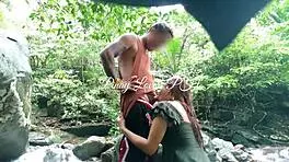 Outdoor Creampie with Petite Asian