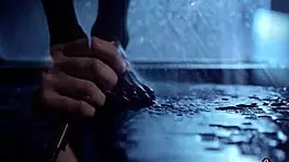 young woman submits to two horny men in a threesome deepthroat and hardcore action.