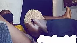 My step sister seduced me to suck and fuck her while watching tv