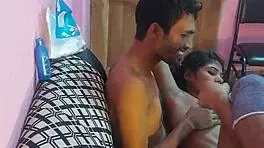 Homemade threesome with hanif mst sumona and manik mia in blowjob cowgirl and doggystyle