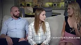 Foster Rekindles Step Parents' Wild Sex Life with Tight Pussy Play - TheFosterTapes