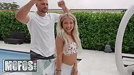 gorgeous petite 18+ emma bugg rides jmac in wild unknown positions outdoors