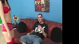 Mina Leigh fucks and sucks a monster cock in HD