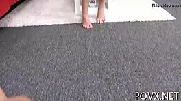 sweet teddi rae gives an amazing blowjob pov