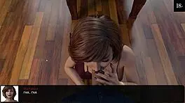 In this hentai, she gets her ass fucked publicly