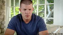 Fake taxi ride with petite blonde teen 18+ getting anal from stepbro and boyfriend 😏