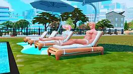 Young Wife Explores Relationship With Futanari Girlfriend In Sims 4 Anime Hentai