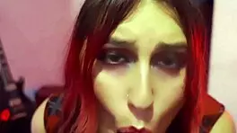 Argentinian slut performs valentine's trio role play with teasing joi!