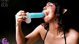 I love watching my 18yo ass bounce on this pretty dildo, moaning loudly.