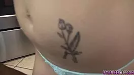 sexy teen massages annoying stepbro, but things get hardcore with blowjob and taboo