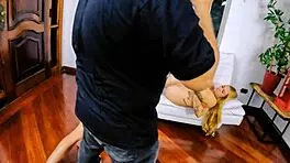 por trás das câmeras com loira luxx, getting her wet pussy and asshole fucked in group lingerie