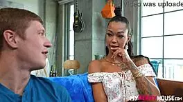 Stepsister Harley Dean Rides Monster Cock Deepthroat Style