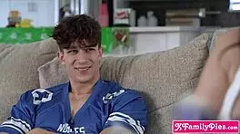 oldnanny british mature asks, 'want to see my big tits in this lesbian masturbation scene?'