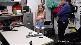 Sloppy gagging and flexible fucking with petite 18+ suspect