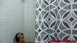 this bathing teen stepsister is getting fucked by a monster cock in pov 😏