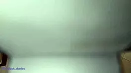 Ella loves choking on my big black cock, so she deepthroats it and I reward her with a hot facial!