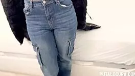 I feel my hard cock squeezed between her big boobs, throbbing with desire