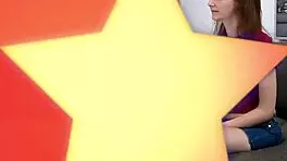 storm rose redheaded teen 18+ fucks stranger on camera