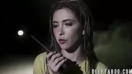 Petite Cutie Stretched by Hung Stepdaddy's Monster Cock