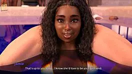 Jamie asks who he wants as girlfriend in game