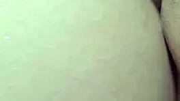 Surprise in the bathroom with a mature woman with a big ass squirting pussy.