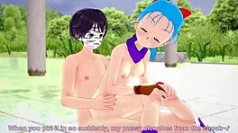 Young Bulma dives into wild sex scenes in this POV Dragon Ball adventure, part 2.