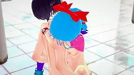 Young Bulma dives into wild sex scenes in this POV Dragon Ball adventure, part 2.