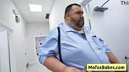 natural busty brunette milf sasha pearl fucked by parker ambrose's thick huge dick at work