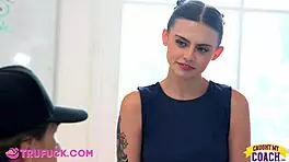 Deceptive volleyball coach has intercourse with her player in a steamy session