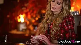 scarlett sage strips in abandoned bar