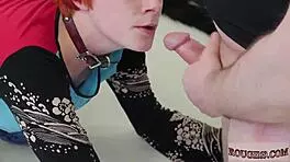 Extreme amateur tiny ava deep-throats on 47 jism explosions while bound