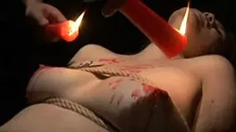 Asian BDSM Babes in Fetish Play with Firework Pussy Action