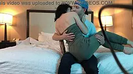 Hot Makeout Session With Petite 18+ Tatted Beauty