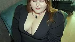 daddy drills beautiful fat girl in short dress with huge tits