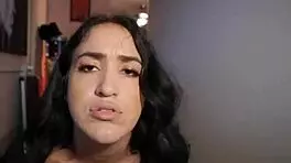 i got my pussy pounded hard by nia bleu after her amazing titjob