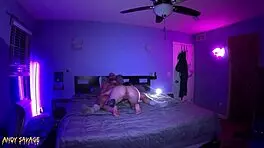 big ass petite 18+ amateur with tattoos gets dominated in homemade doggystyle